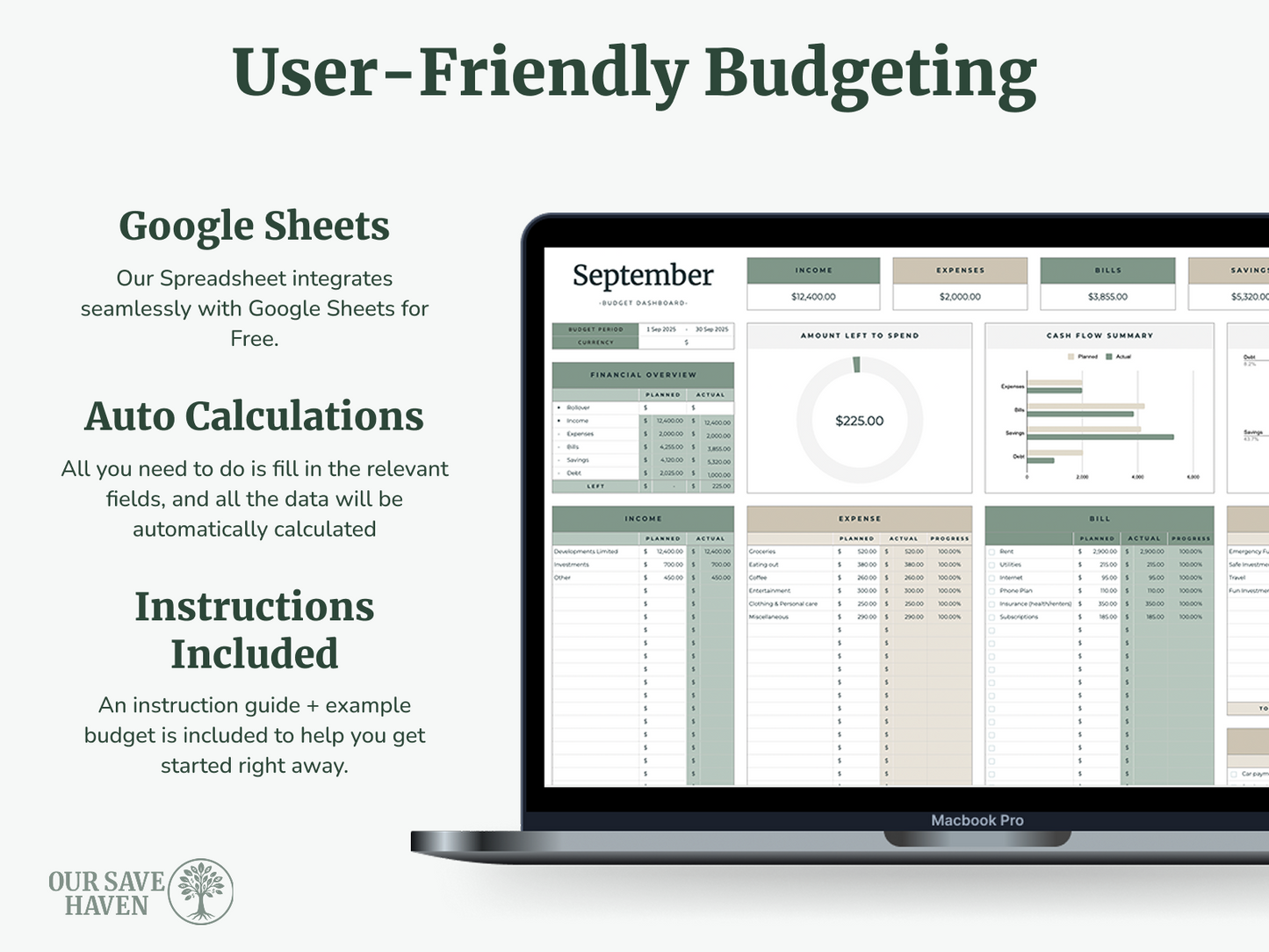 Budgeting Made Simple Template